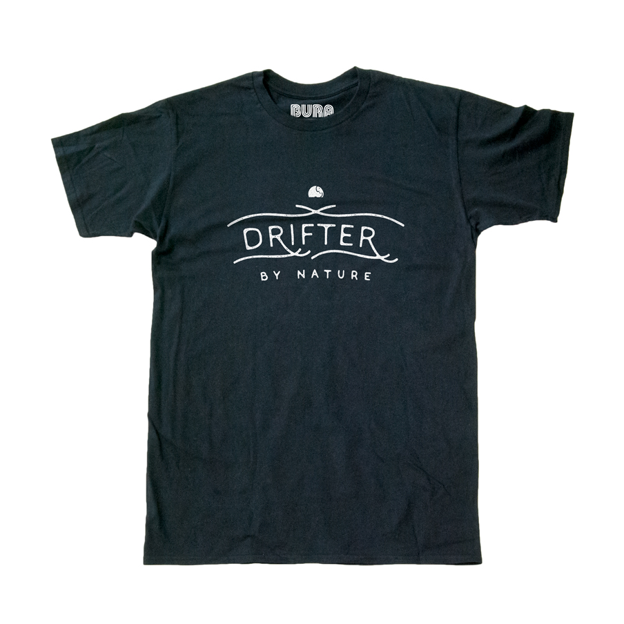 BURA Drifter T-Shirt in black