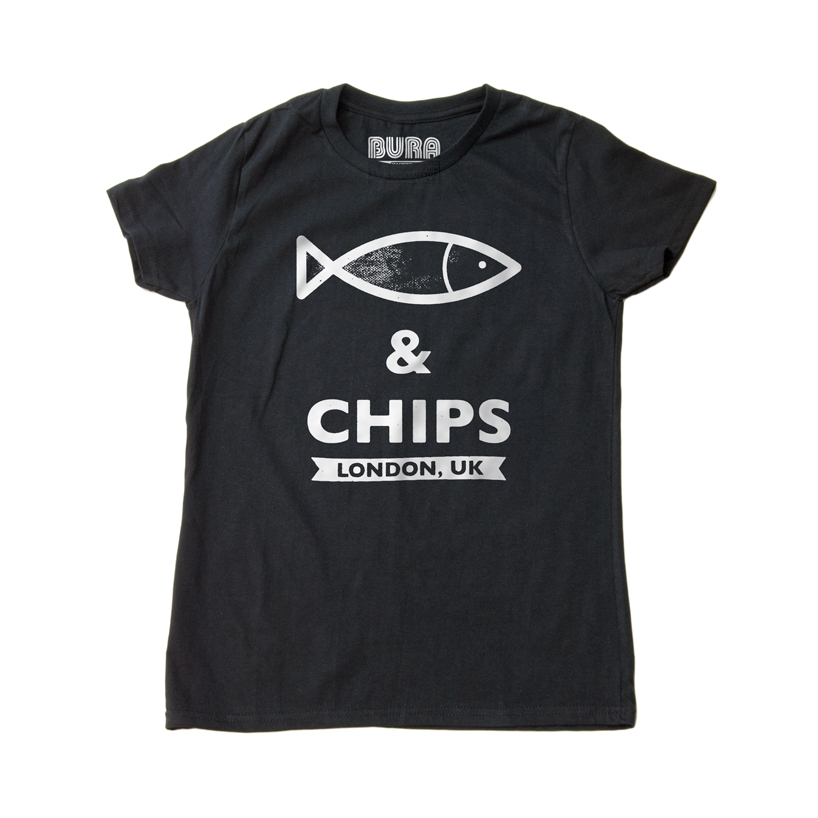 BURA Drifter T-Shirt in black